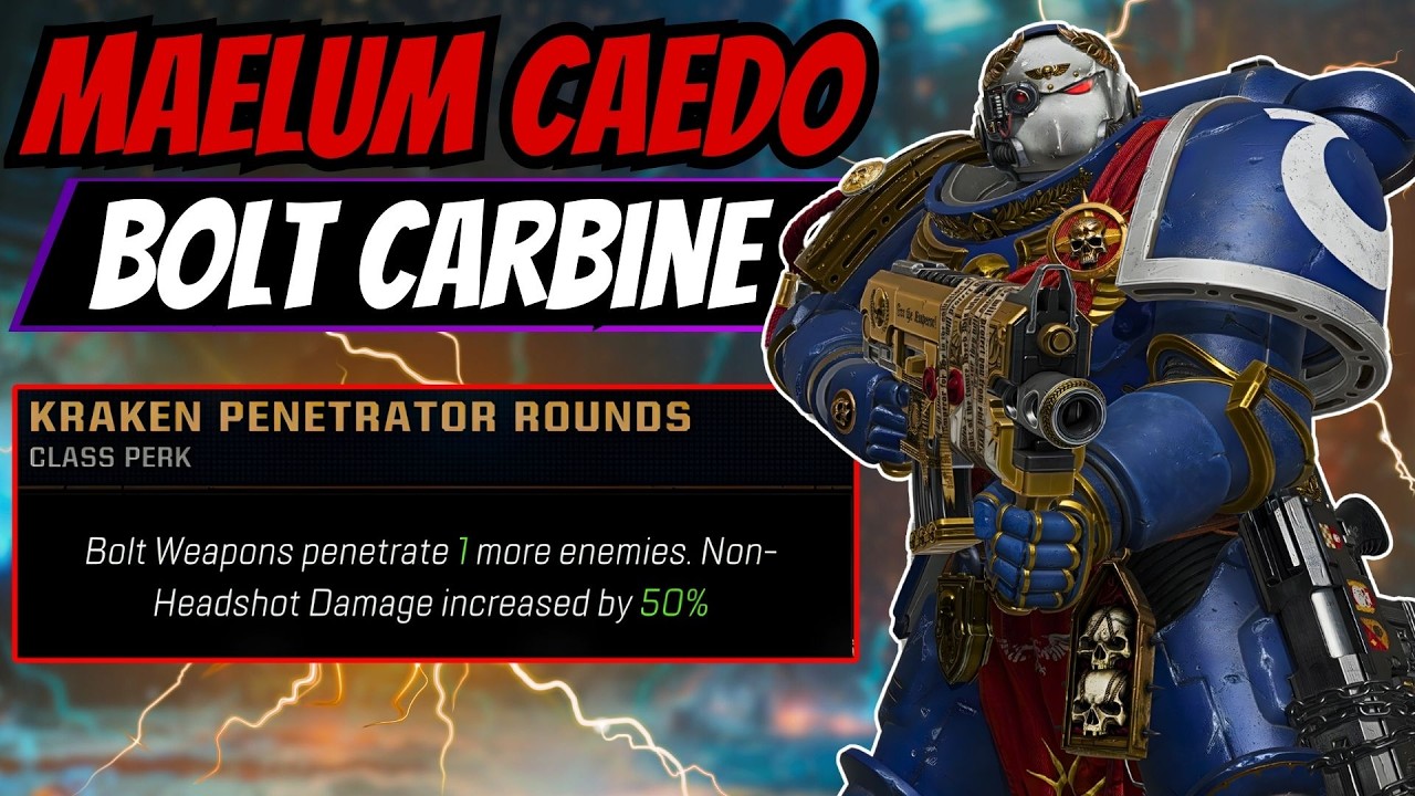 UNSTOPPABLE Maelum Caedo BOLT CARBINE Build to Shred Through Tyranid Swarms - Space Marine 2