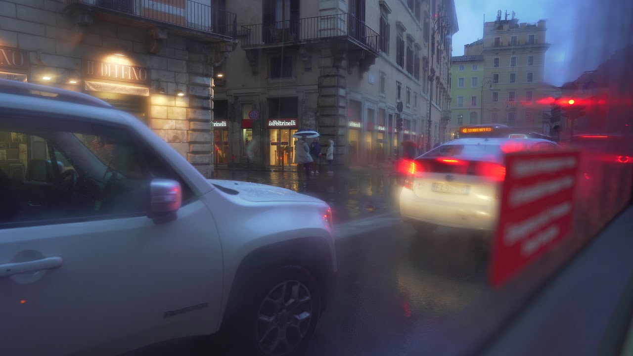 Italy, Rome, bus 64 ride from Cavalleggeri to Termini