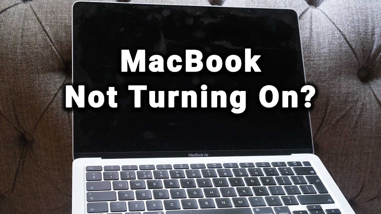 MacBook Not Turning On? (Fix in 90 Seconds)