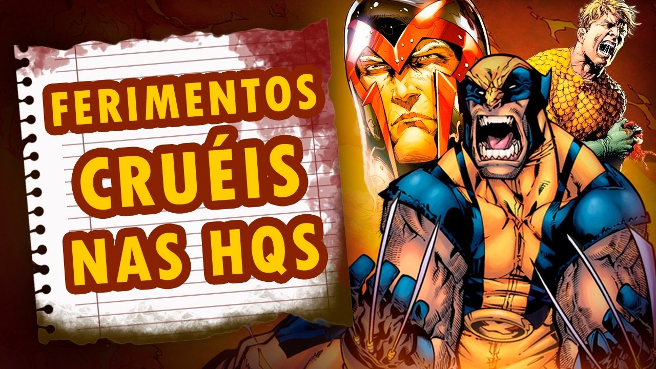 Top 5 maiores ferimentos dos heróis nos quadrinhos | ROBOTOP