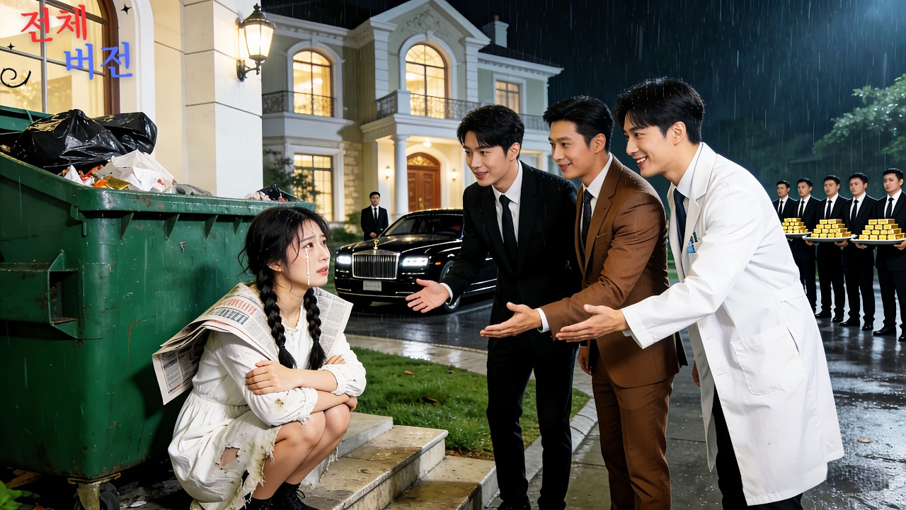 💕양부모에게 쫓겨난 불쌍한 소녀! 그런데 그녀는 재벌가 친딸, CEO 오빠만 셋! 이제 복수 시작!#cdrama #드라마 #kdrama