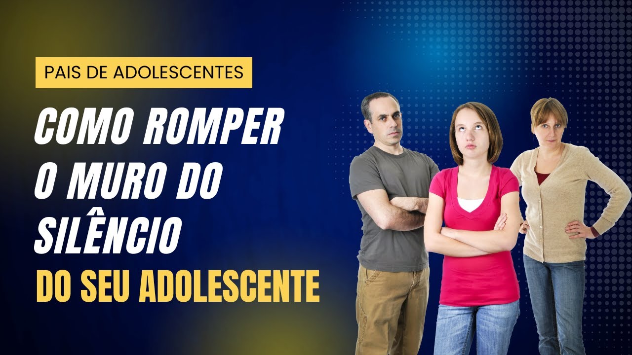 Como romper o muro de silêncio: Estratégias para dialogar com seu filho adolescente