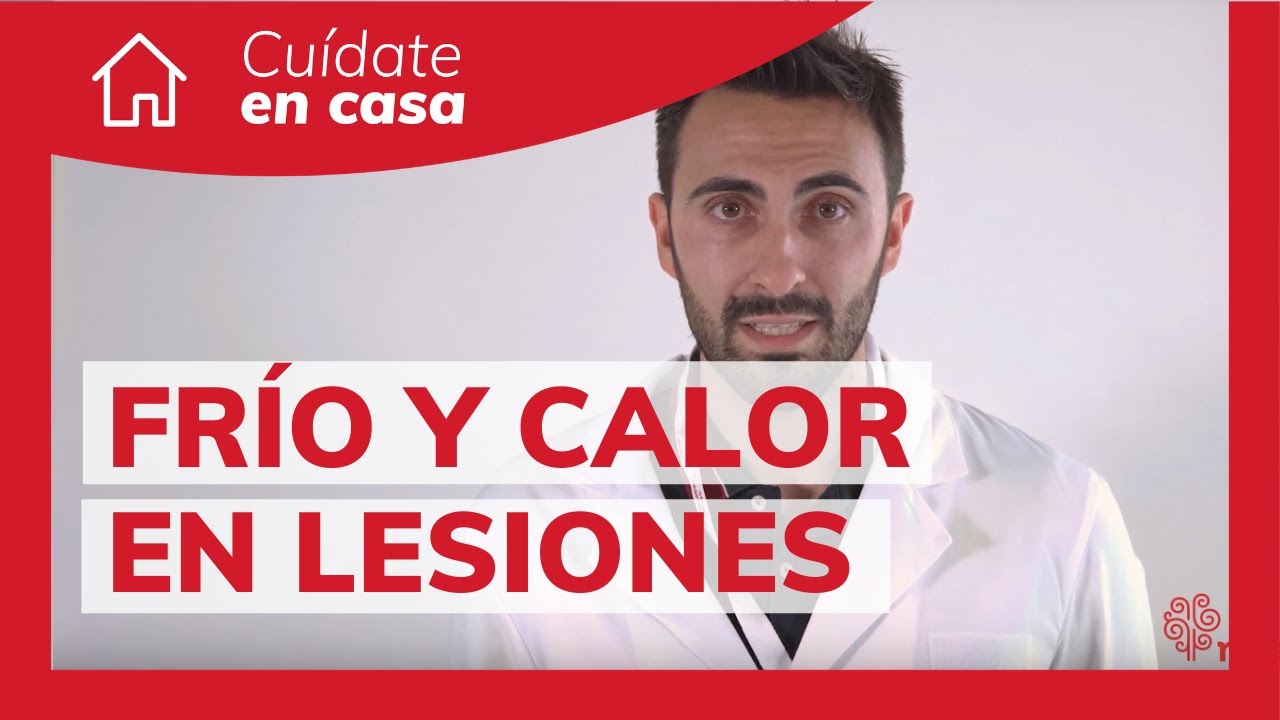 FISIOTERAPIA EN CASA | Consejos para aliviar lesiones: &iquest;Cu&aacute;ndo utilizar fr&iacute;o o calor?