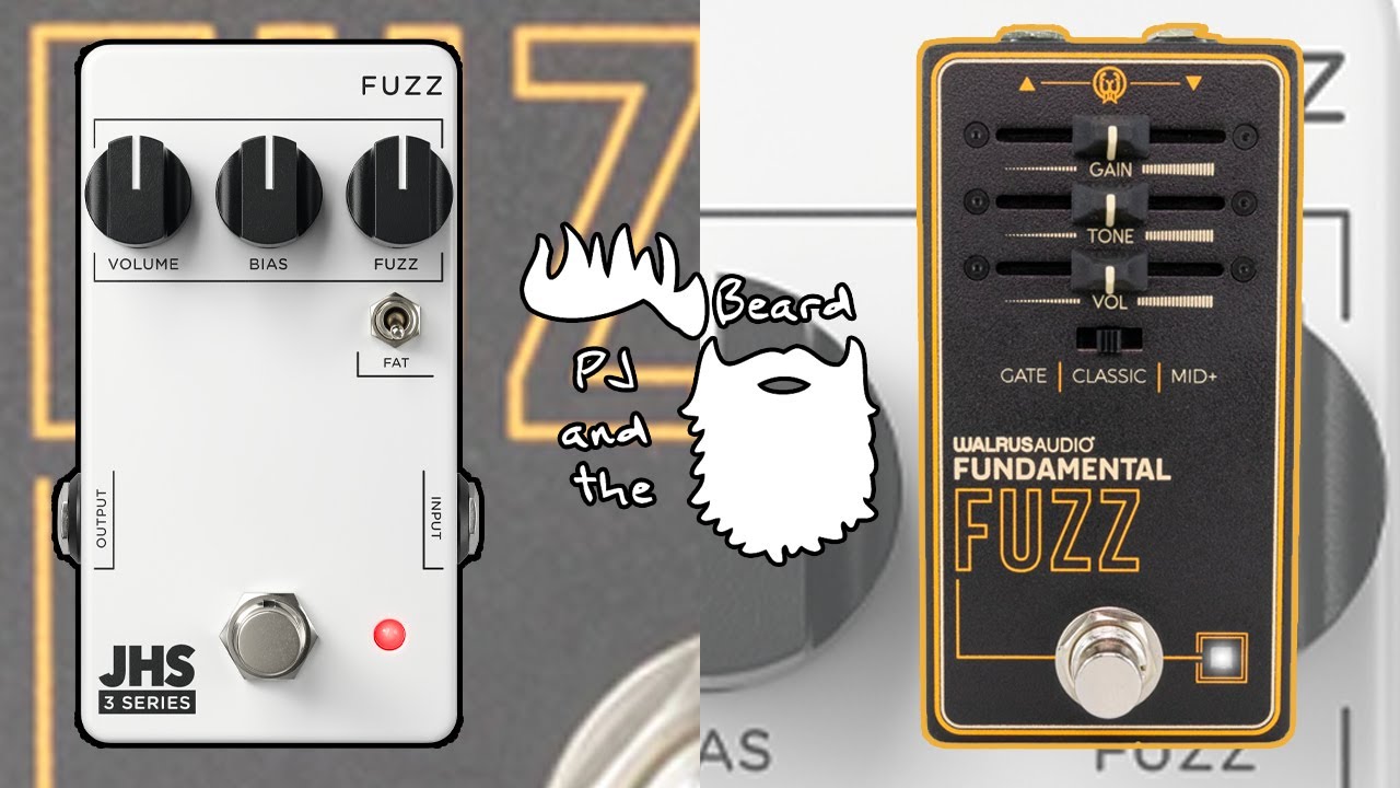 The JHS 3 Series Fuzz and the Walrus Audio Fundamental Series Fuzz Compared