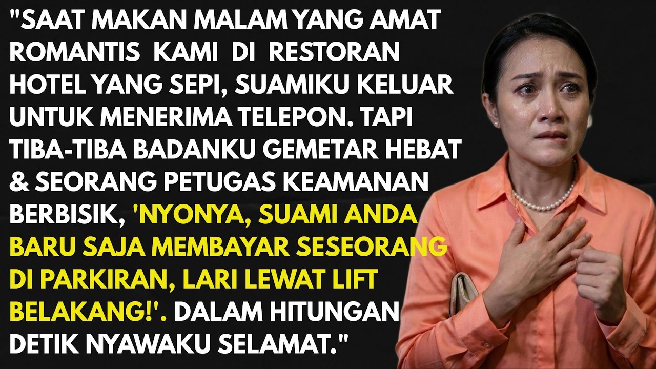Petugas Keamanan Berbisik : Nyonya Suamimu Membayar Seseorang Di Parkiran, Lari Lewat Lift Belakang