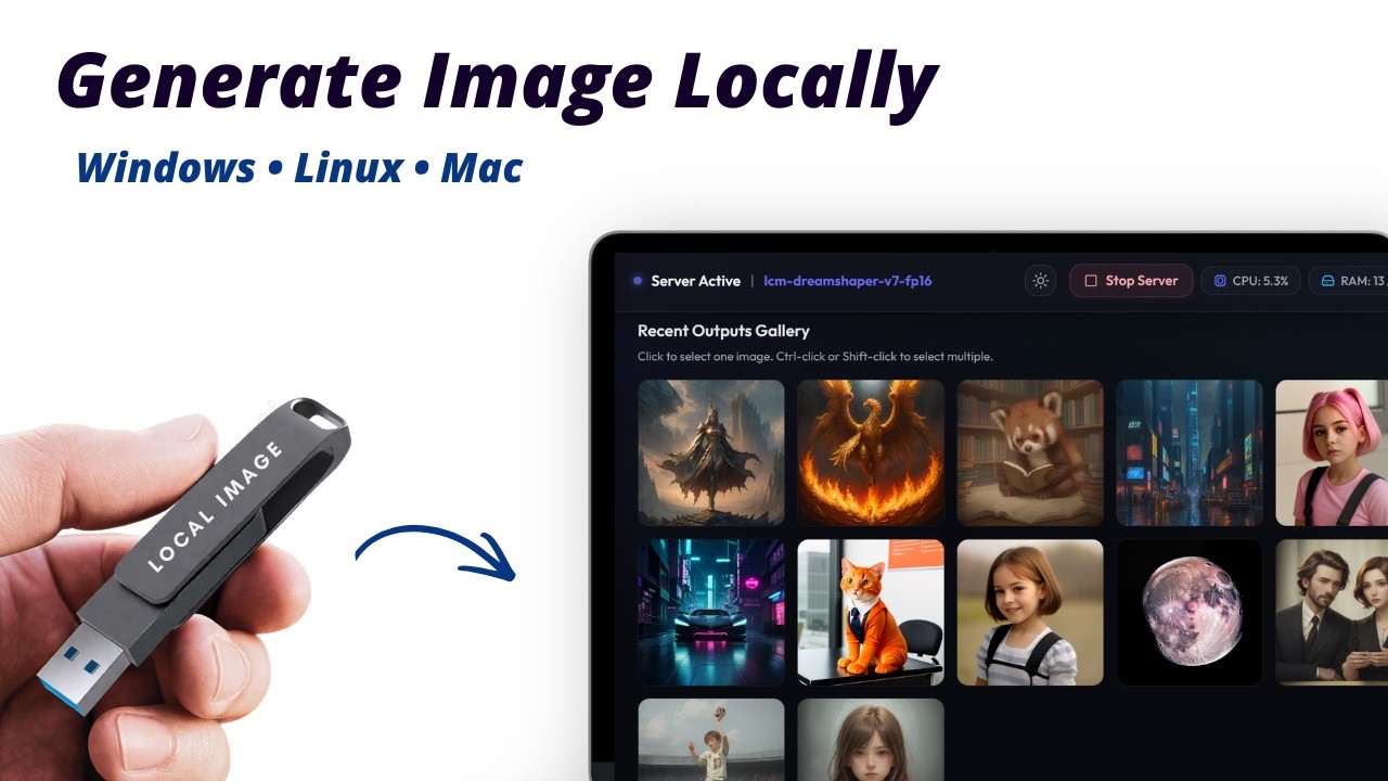 Generate Any Image Locally on ANY PC &mdash; No Filters, No Internet 🔥