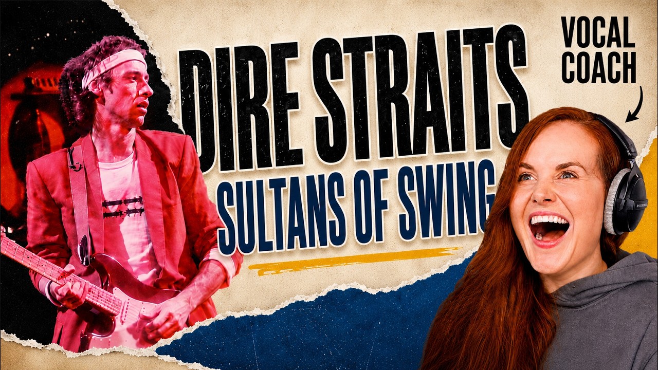 Что Mark Knopfler учит нас о таланте | Dire Straits - Sultans Of Swing | Анализ вокального тренера
