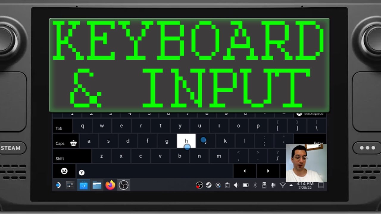 Steam Deck Keyboard and Input Overview