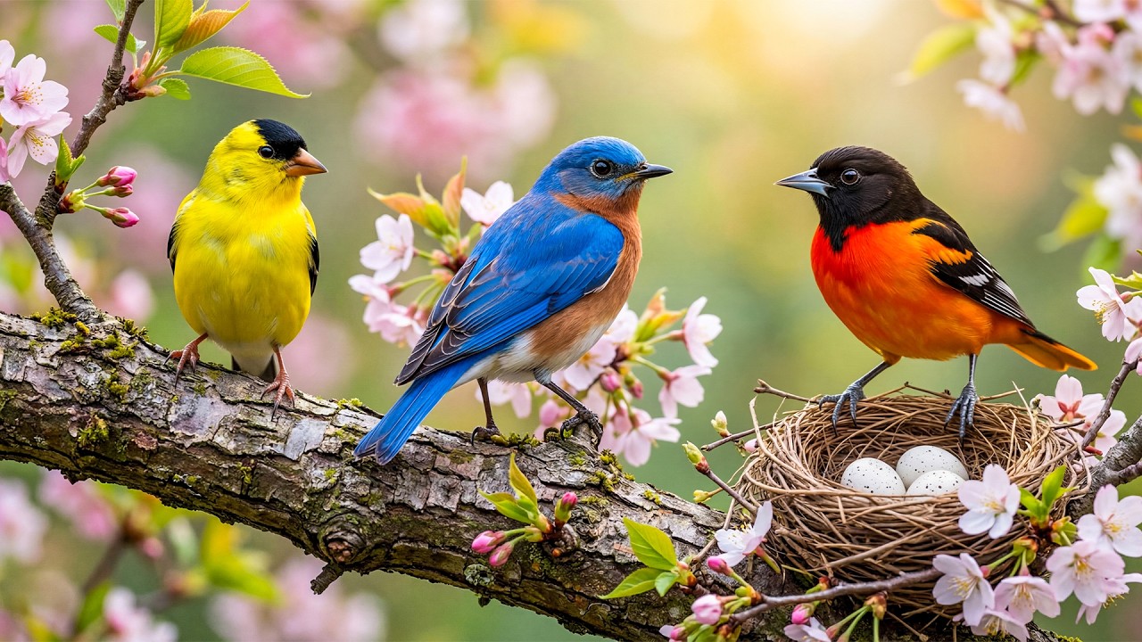 Soothing Piano and Birds - Deep Sleep Aid, Reduce Anxiety & Enhance Focus 🌸
