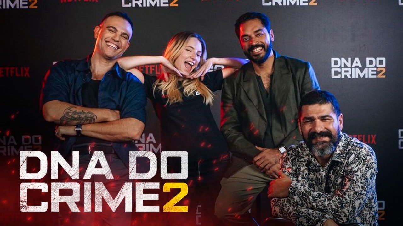 ENTREVISTEI O ELENCO DE DNA DO CRIME!