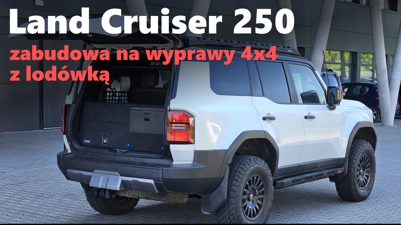 Toyota Land Cruiser 250 – zabudowa na wyprawy 4x4 z lodówką | Offroad Expedition Setup