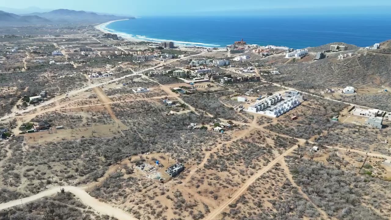Five amazing view lots near Los Cerritos Beach, BCS Mexico.