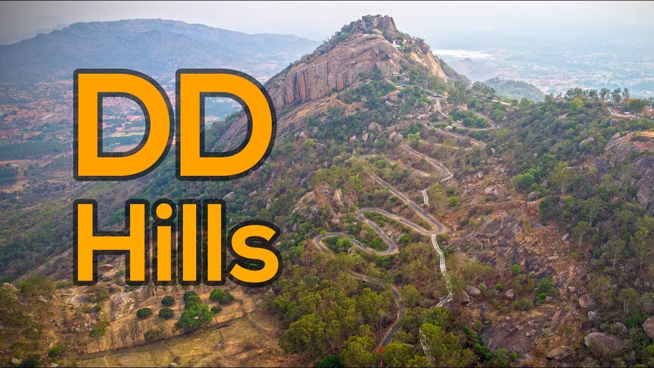 Devarayanadurga | DD Hills Aerial View 2019 | nijohn