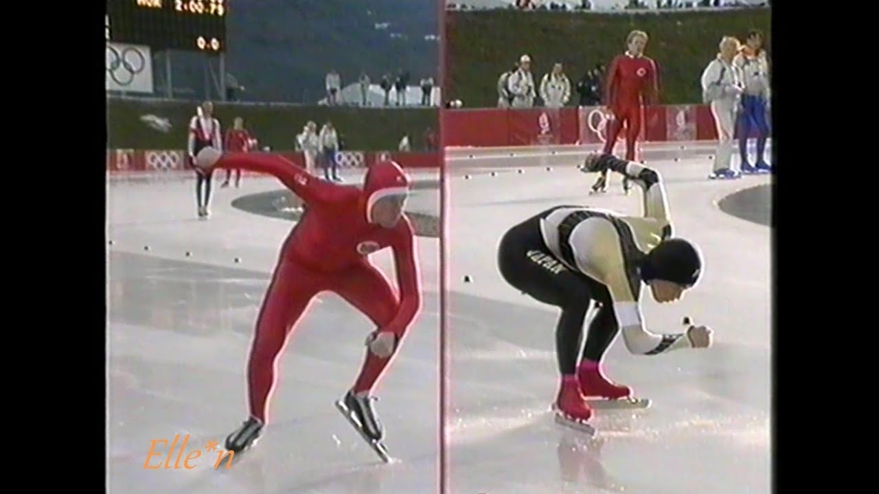 Winter Olympic Games Albertville 1992 - 1500 m Aoyanagi - Karlstad