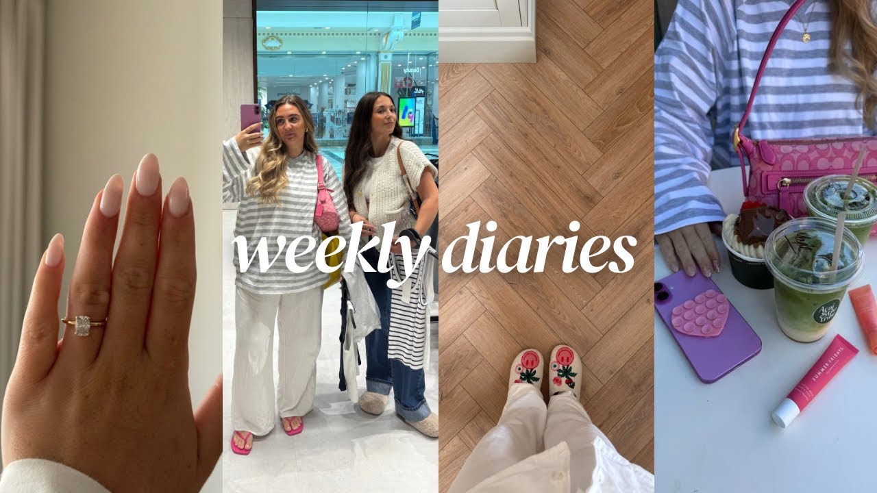 huge shopping haul + come shop w/us + autumn wishlist + nail appt + productive days! weekly vlog 🤍