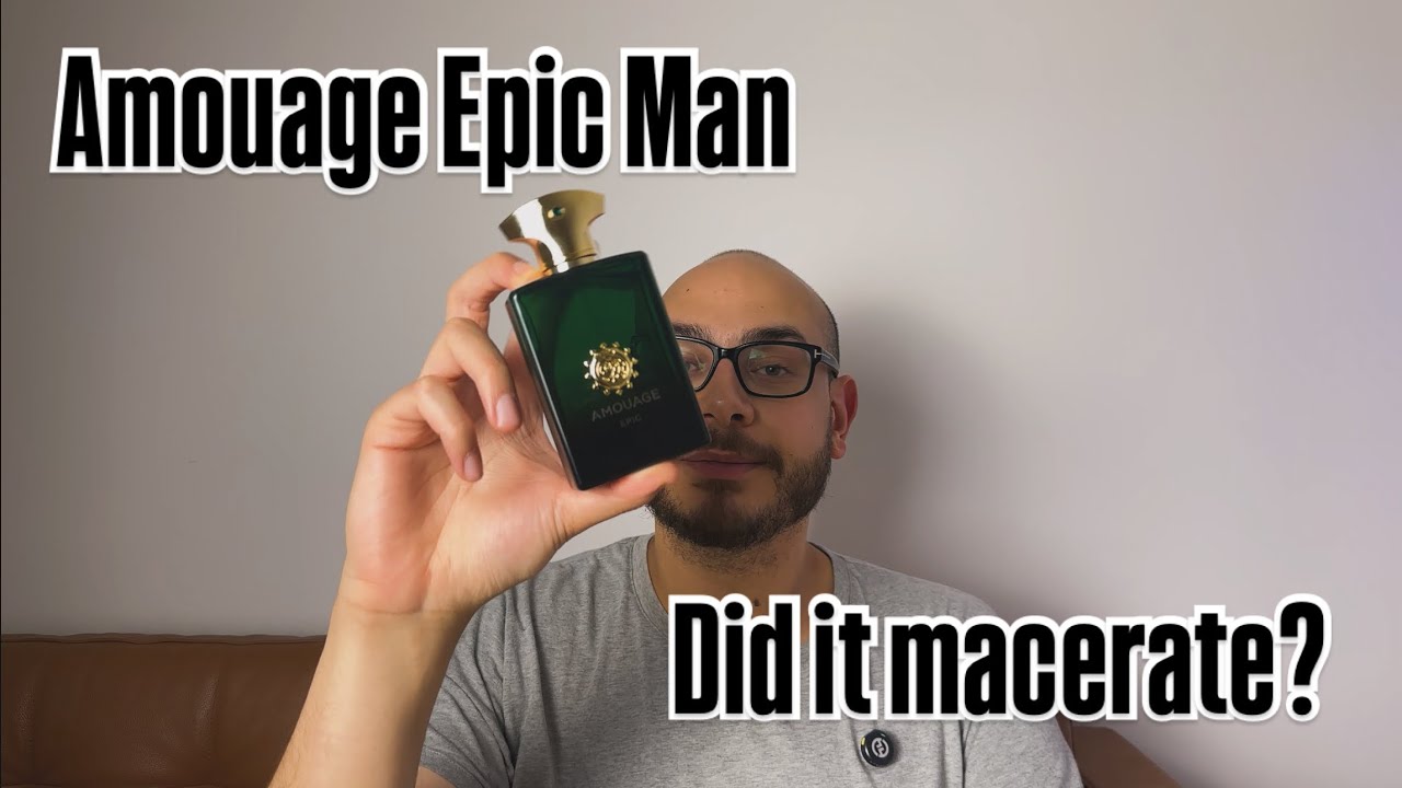 Результаты эксперимента по мацерации — Amouage Epic Man