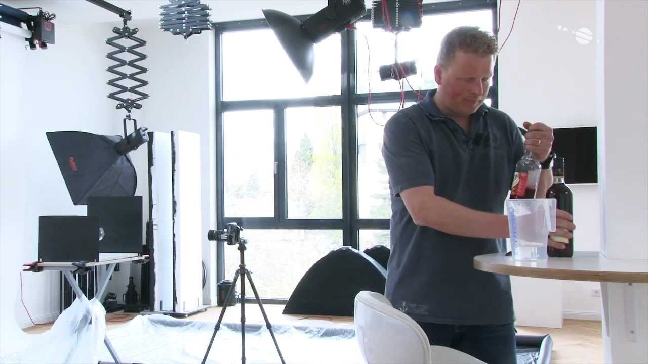 Tricks im Studio - Weinsplash - ah-photo video 86