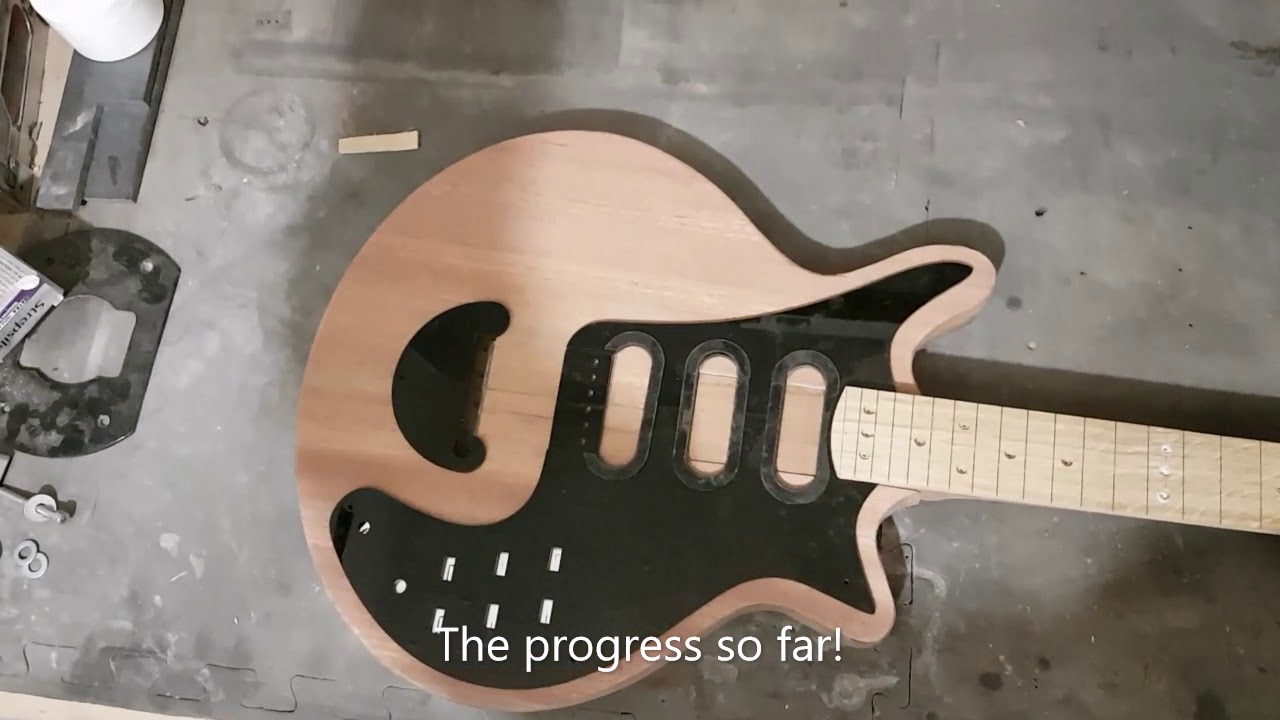 Brian May Red Special Guitar Replica Build