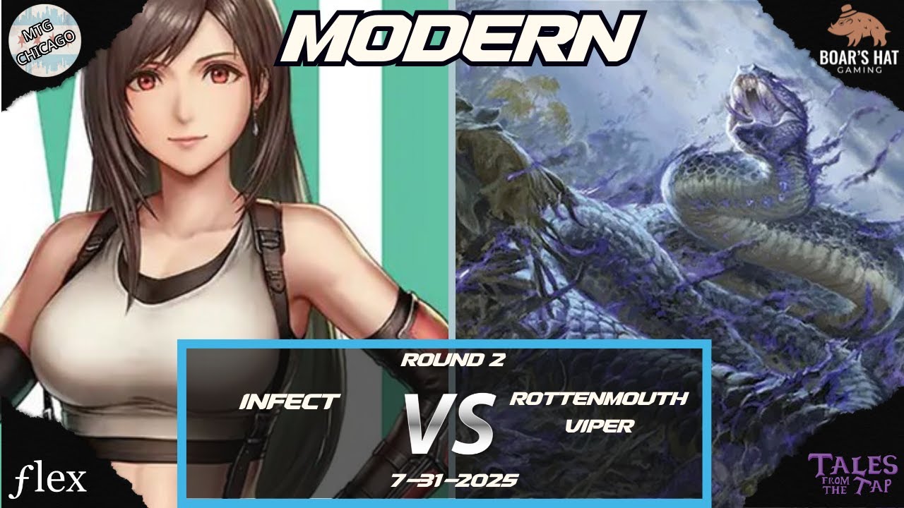 Infect VS Rottenmouth Viper  [MTG Modern Round 2]