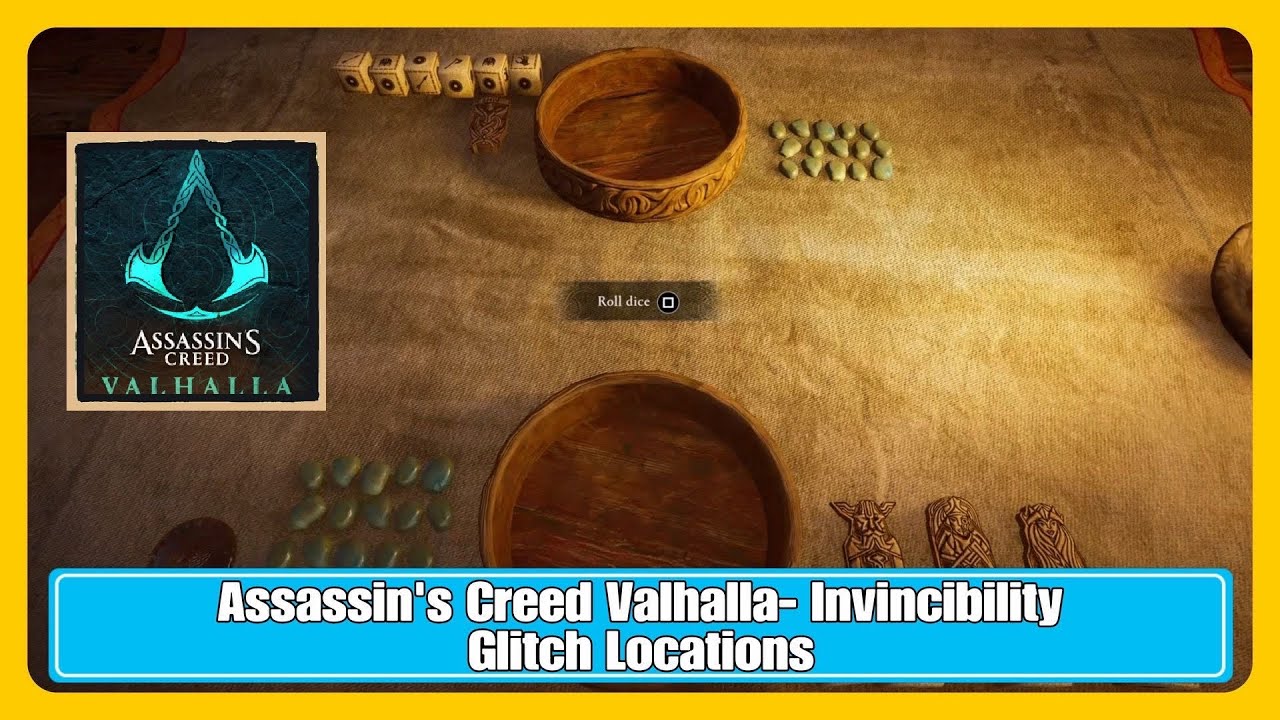 Assassin's Creed Valhalla — локации глюков с неуязвимостью