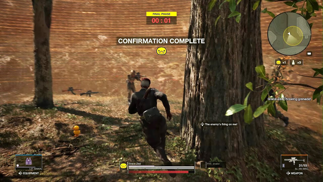 Fox Hunt | Not eliminating solo enemy on purpose