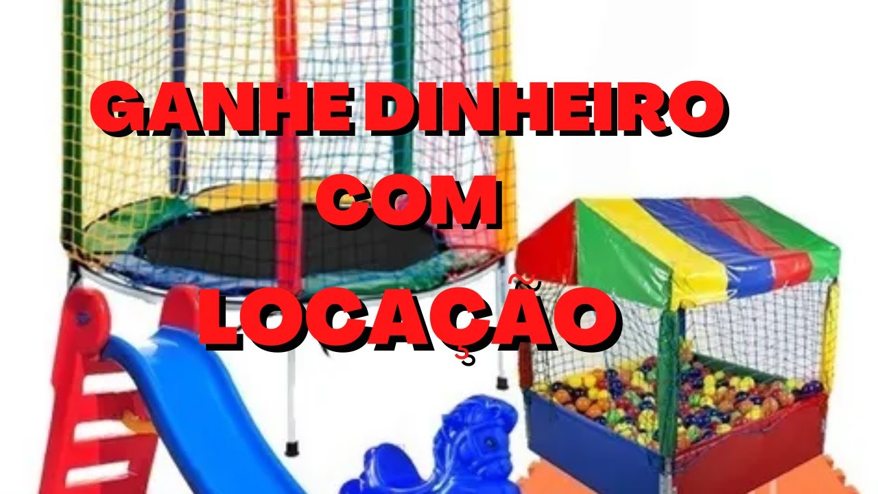 como ganhar dinheiro com loca&ccedil;&atilde;o de brinquedos para festas e eventos