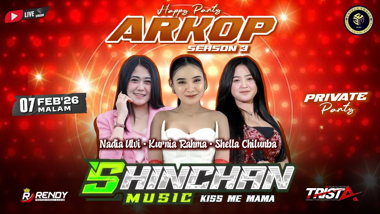 🔴STREAM SHINCHAN MUSIC / HAPPY PARTY 