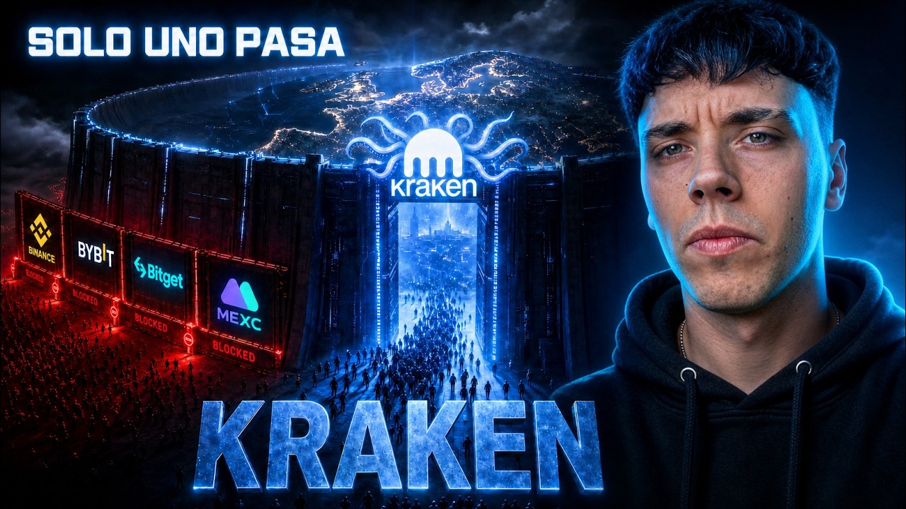 Kraken: La gu&iacute;a definitiva | El mejor exchange para Europa (2026)