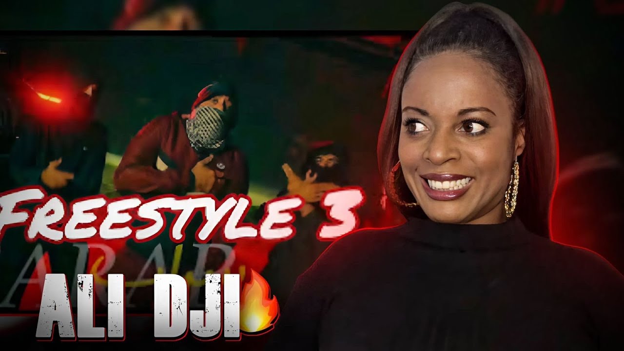 Ali Dji - FREESTYLE 3 | SARAB  ( Official Music Video) UK 🇬🇧 Reaction 🇹🇳😮