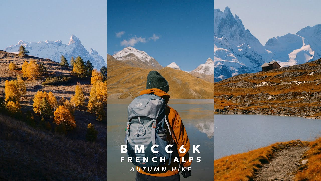 This is why I love hiking in Autumn in The French Alps | BMCC6K (Open Gate 3:2)