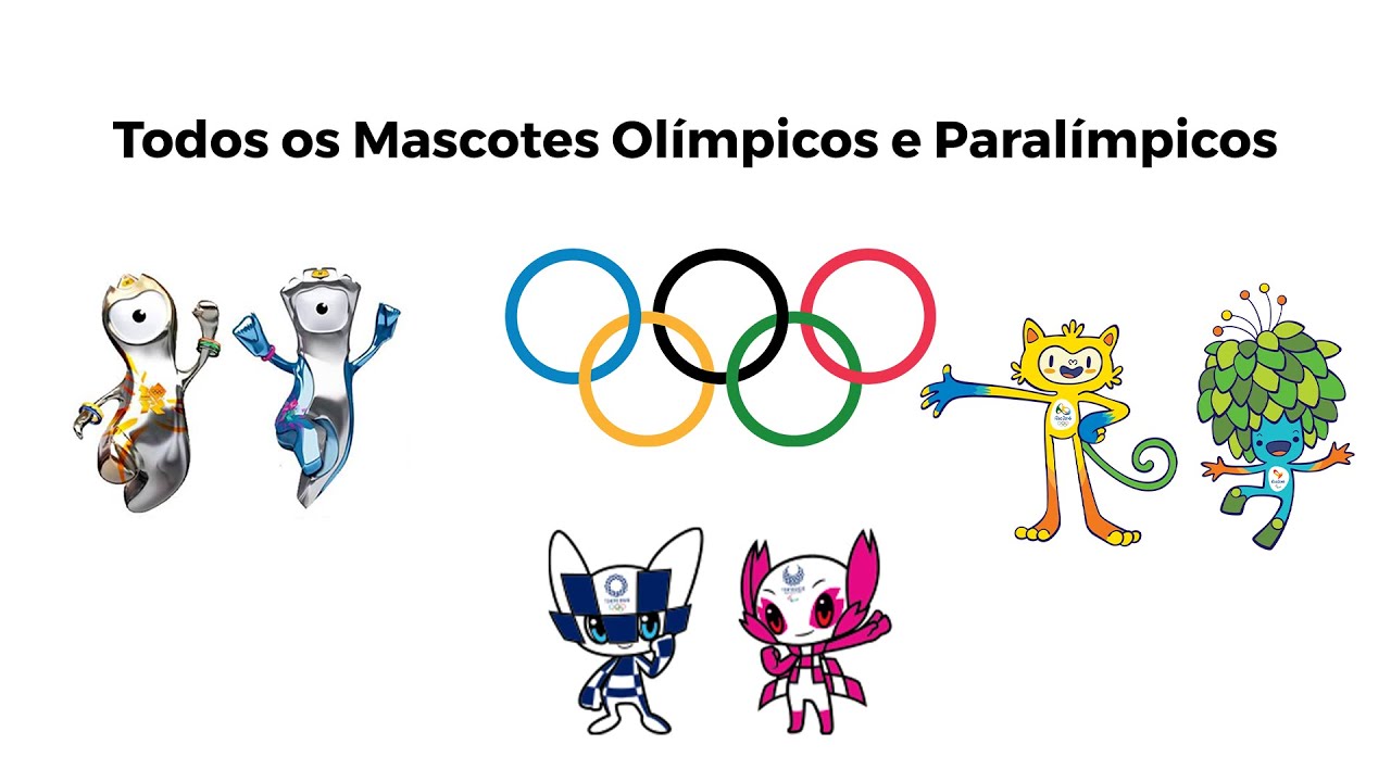 Todos os Mascotes Olímpicos e Paralímpicos