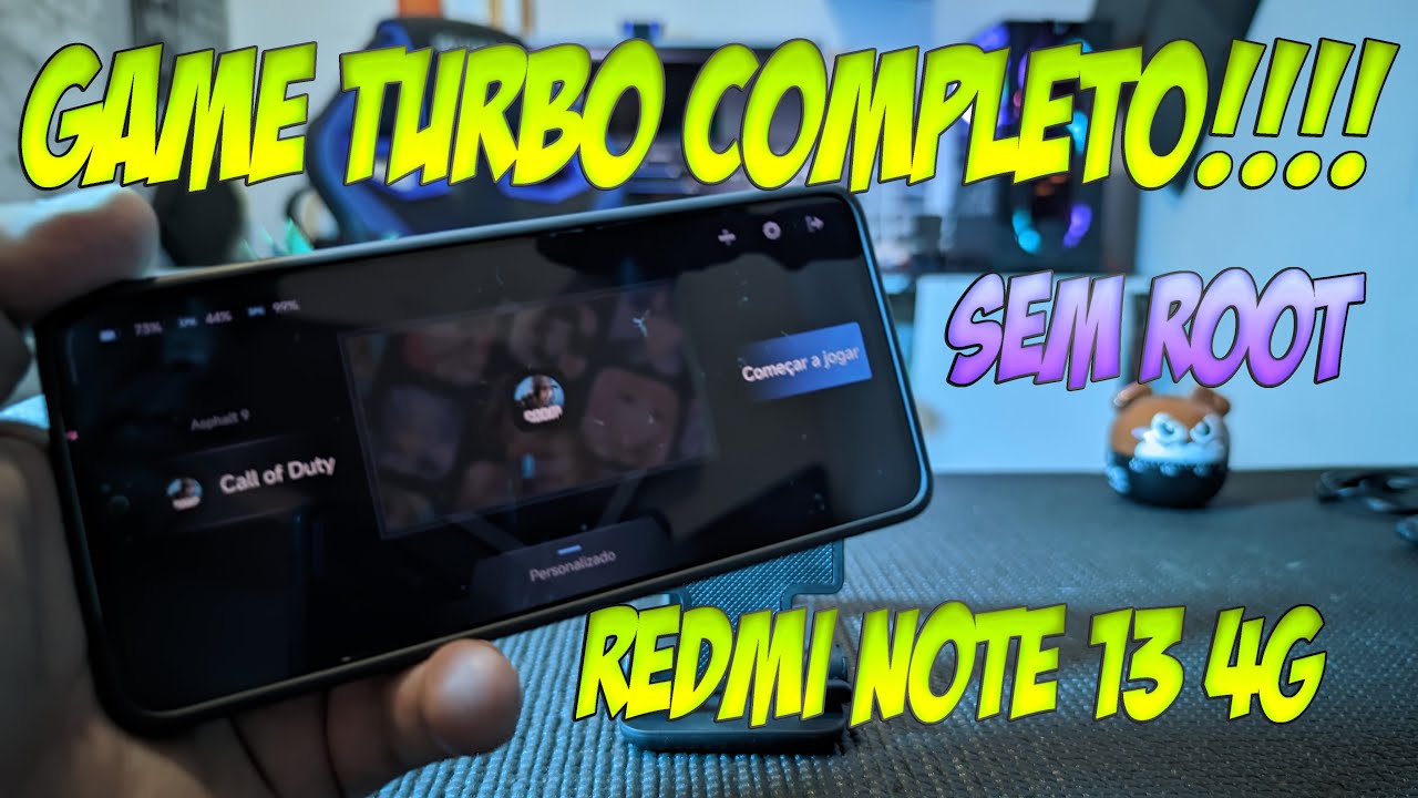 ATIVANDO O GAME TURBO COMPLETO NO REDMI NOTE 13 SEM ROOT
