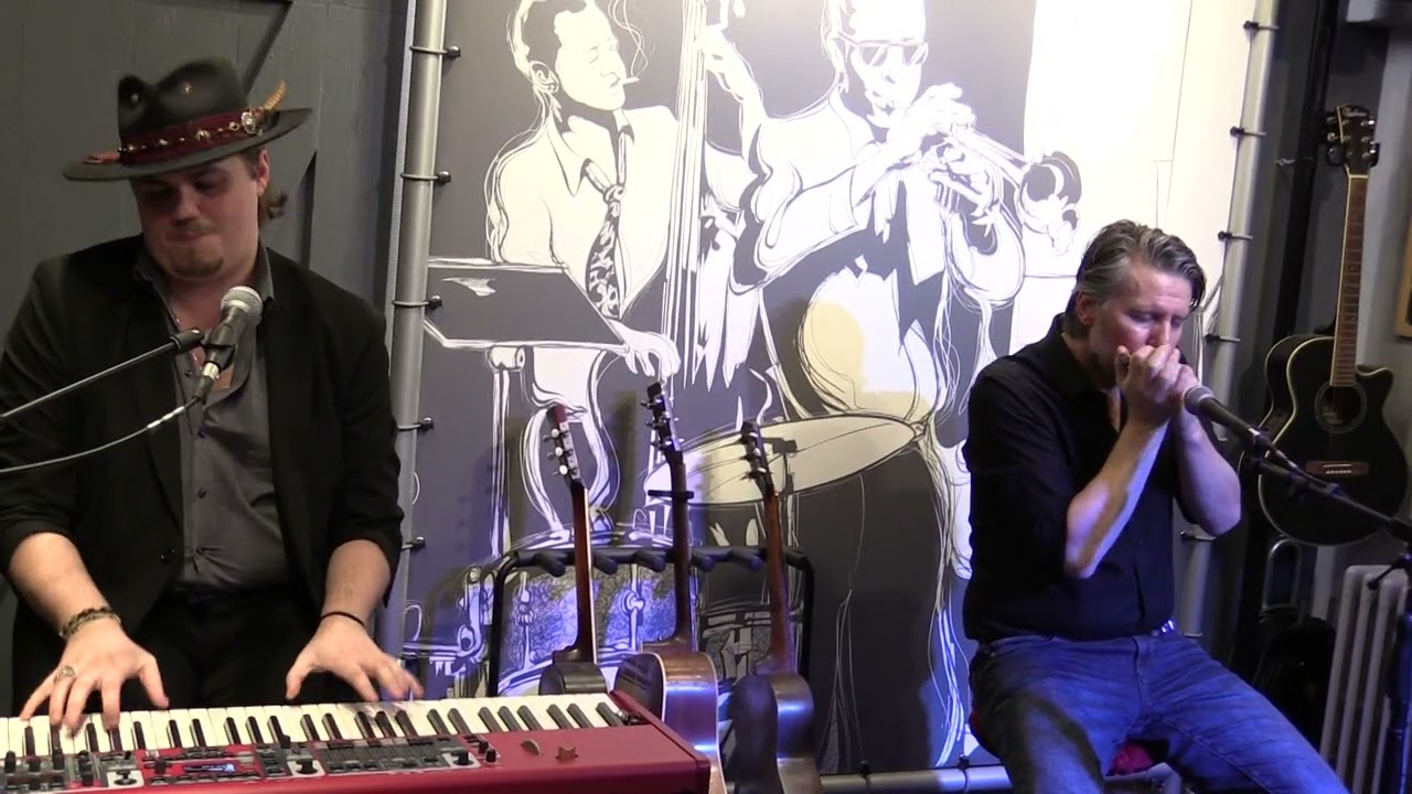 GUY VERLINDE & TOM EYLENBOSCH -  GATOR BOB - CAN'T WIN THEM ALL  @ BED 'n BLUES, HALEN - 09/01/26