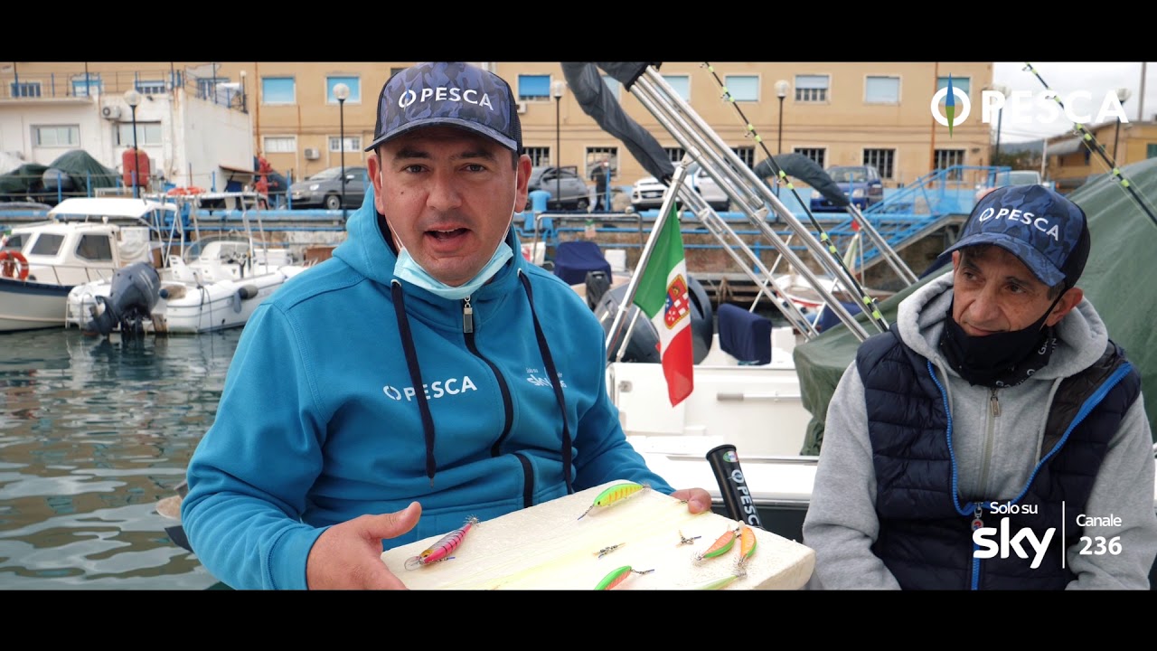 Traina ai calamari con spiegazione montatura
