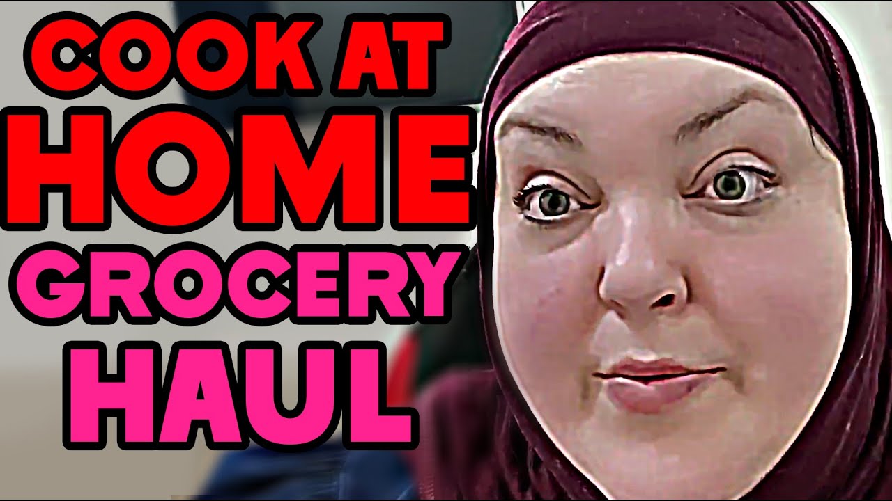 foodie beauty's NEW COOK AT HOME CHALLENGE, GROCERY HAUL - reaction