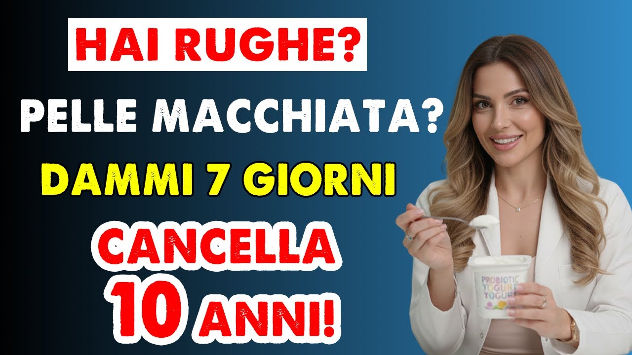 Ringiovanisci il Viso in 7 Giorni: Il Segreto dello Yogurt che Nessuno ti Dice! 🥣✨