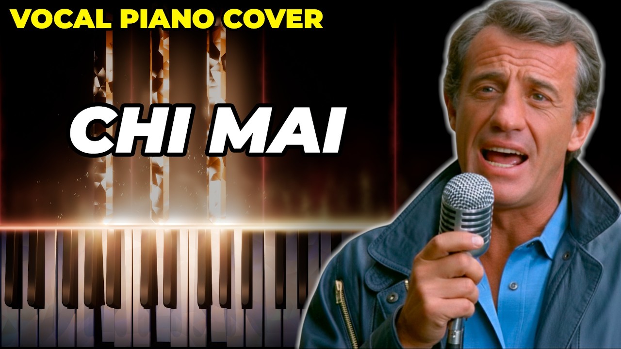 Ennio Morricone - Chi mai (vocal piano cover with lyrics by HotMelody)