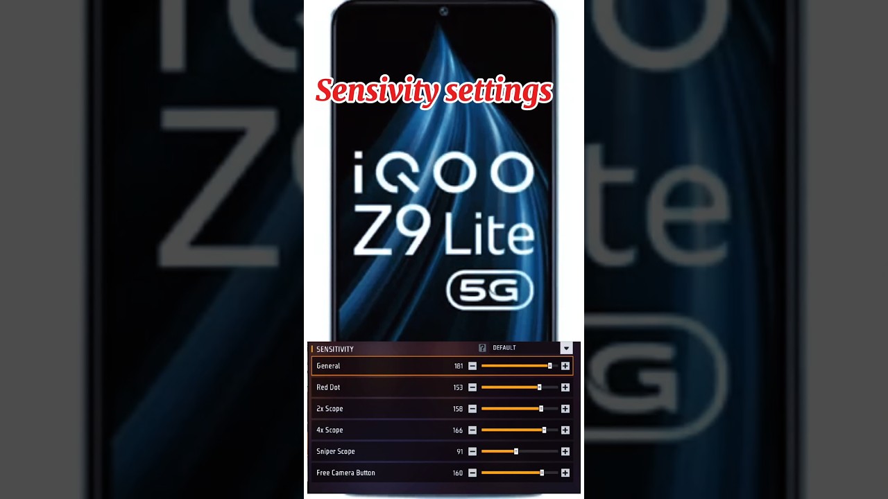 IQOO z9 lite sensivity settings free fire 📲 Iqoo z9 lite sensivity Free fire #deus #sensitivity