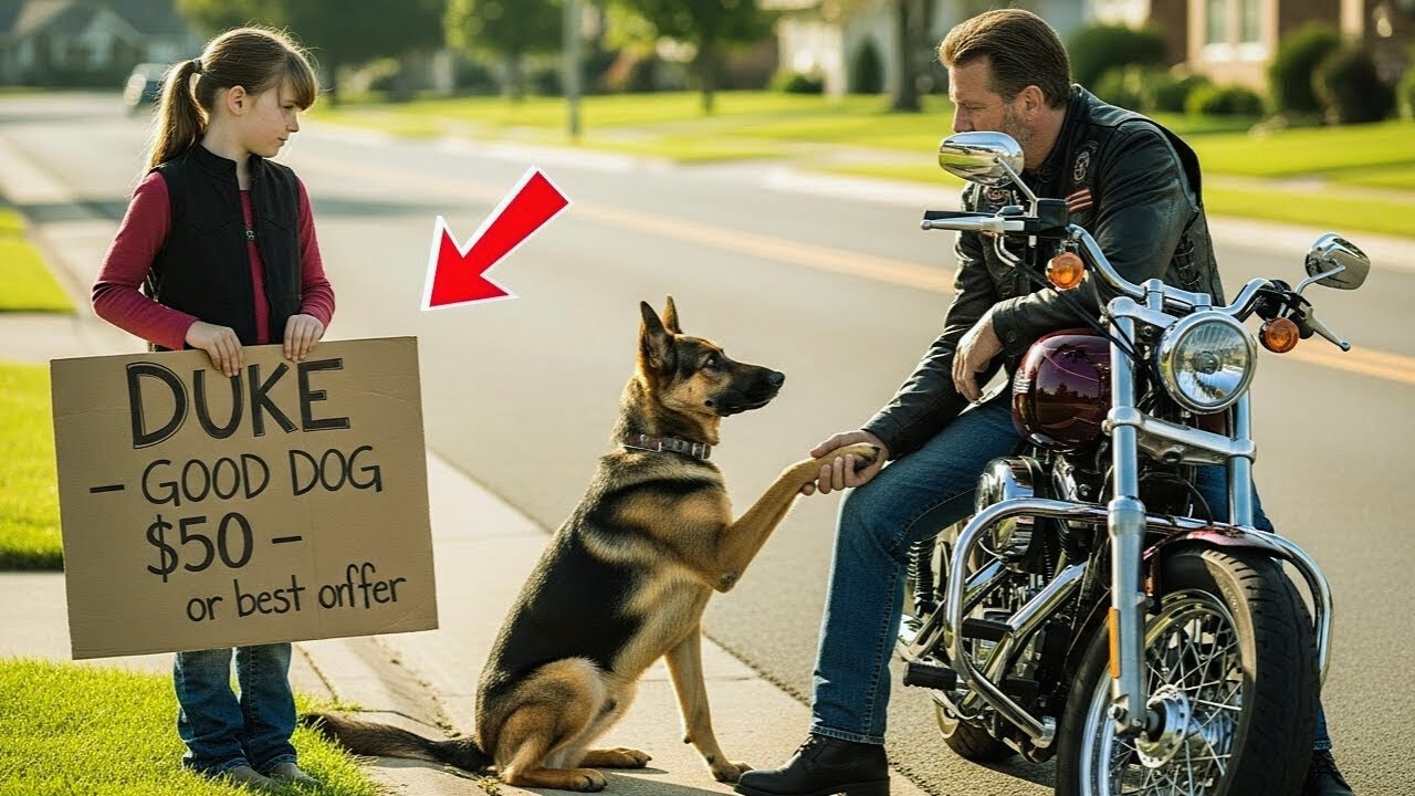 Cómpreme un perro, señor… Mamá no ha comido en dos días” — Los motociclistas descubrieron quién le..