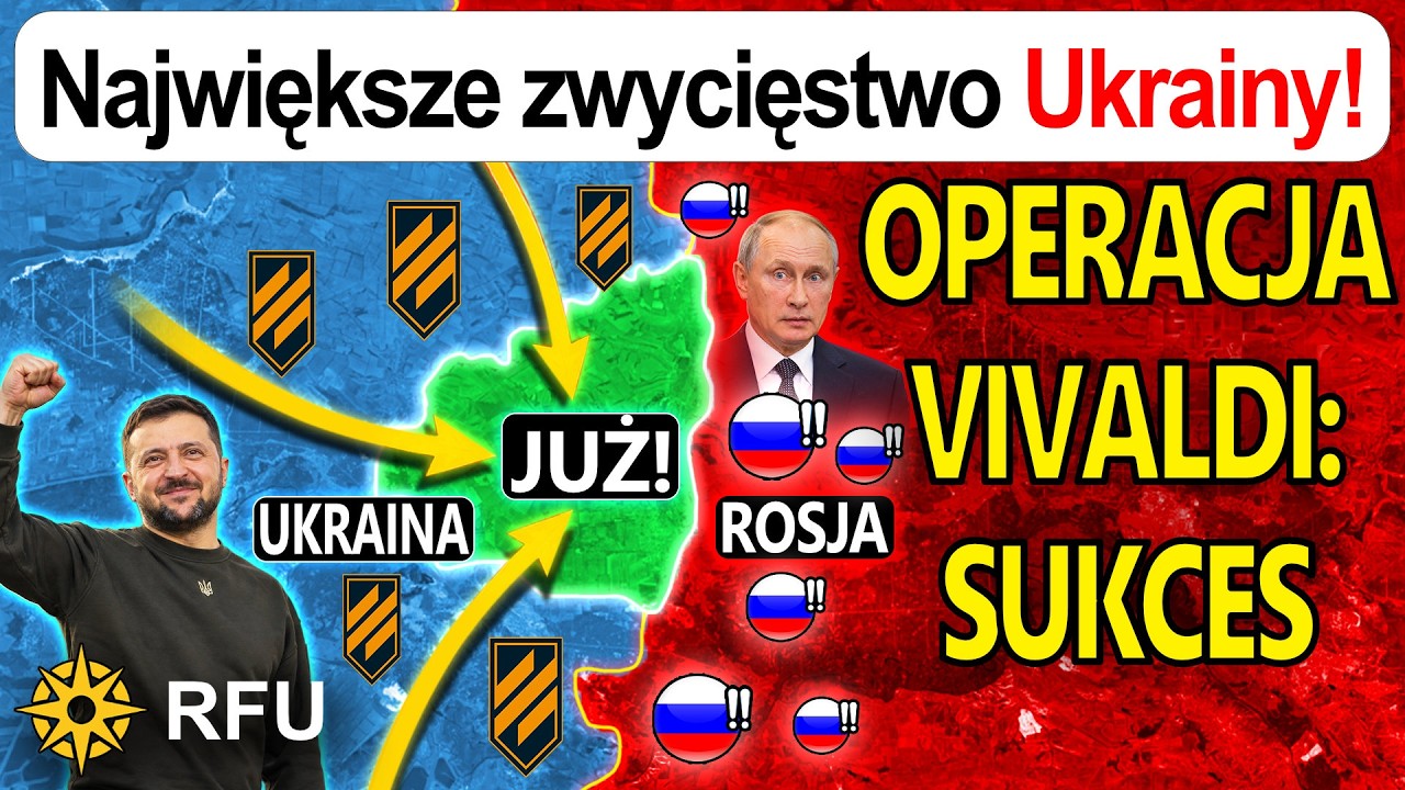 Ukraina odniosła najważniejsze zwycięstwo 2026 roku: operacja Vivaldi odmienia losy wojny na froncie