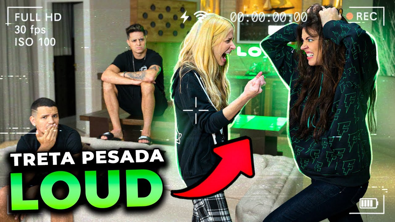 AS MELHORES AMIGAS BRIGARAM FEIO NESSA GRAVAÇÃO DA LOUD!!