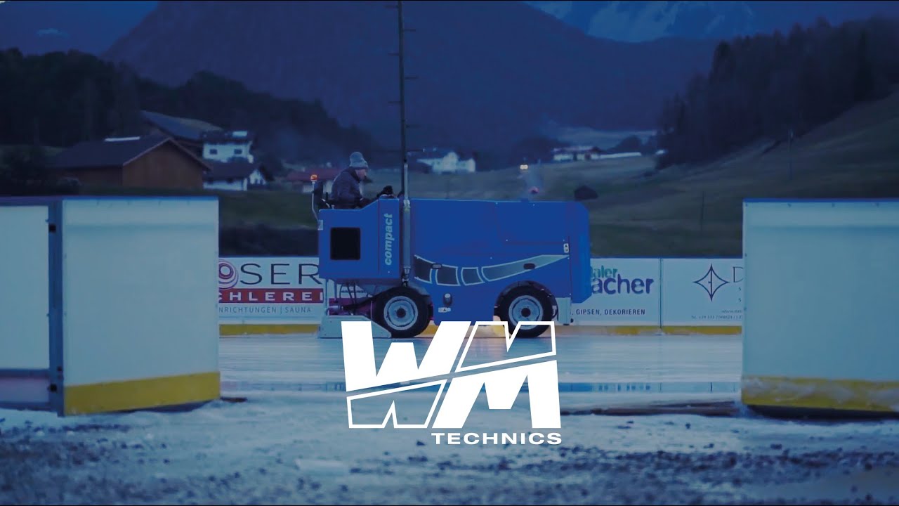 Ice resurfacer WM Compact: Mobile ice rink Kastelruth