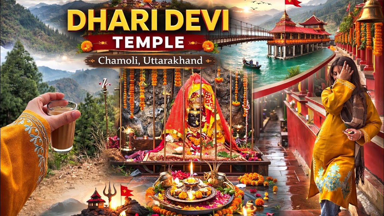 Visit to Dhari Devi Temple | Divine Experience in Chamoli, Uttarakhand | Temple Vlog