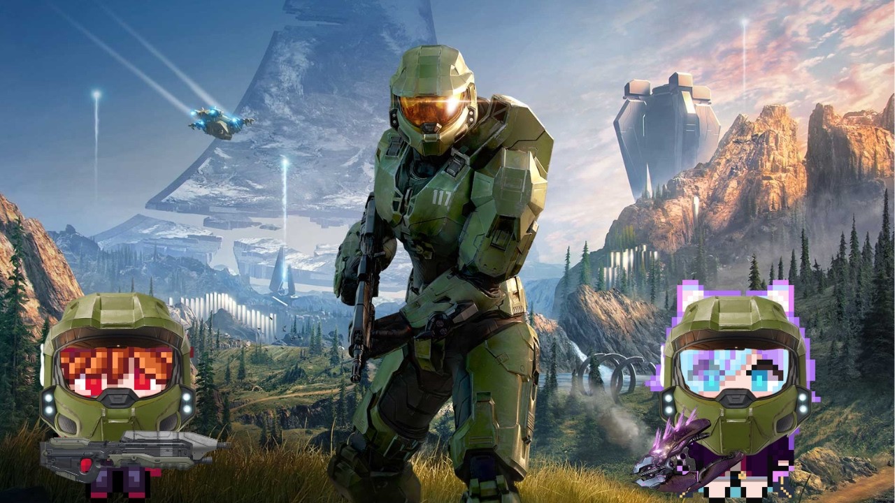 🔴 VTUBER🔴JUGANDO HALO INFINITE CON LOS MUCHACHOS short