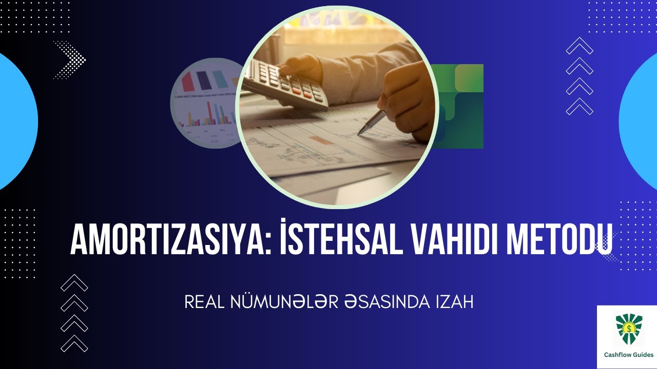 Amortizasiya: İstehsal Vahidi Metodu Asan İzah (Real Misalla)