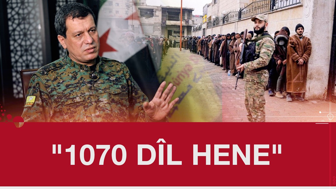 Mezlûm Ebdî: Em hatin agehdarkirin ku 1070 dîlên me di zindanên Sûriyê de hene