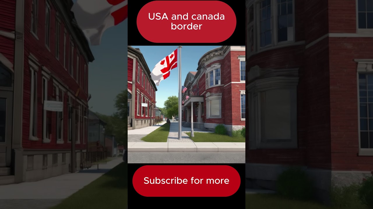 World&rsquo;s Longest Undefended Border | Exploring the USA Canada Boundary
