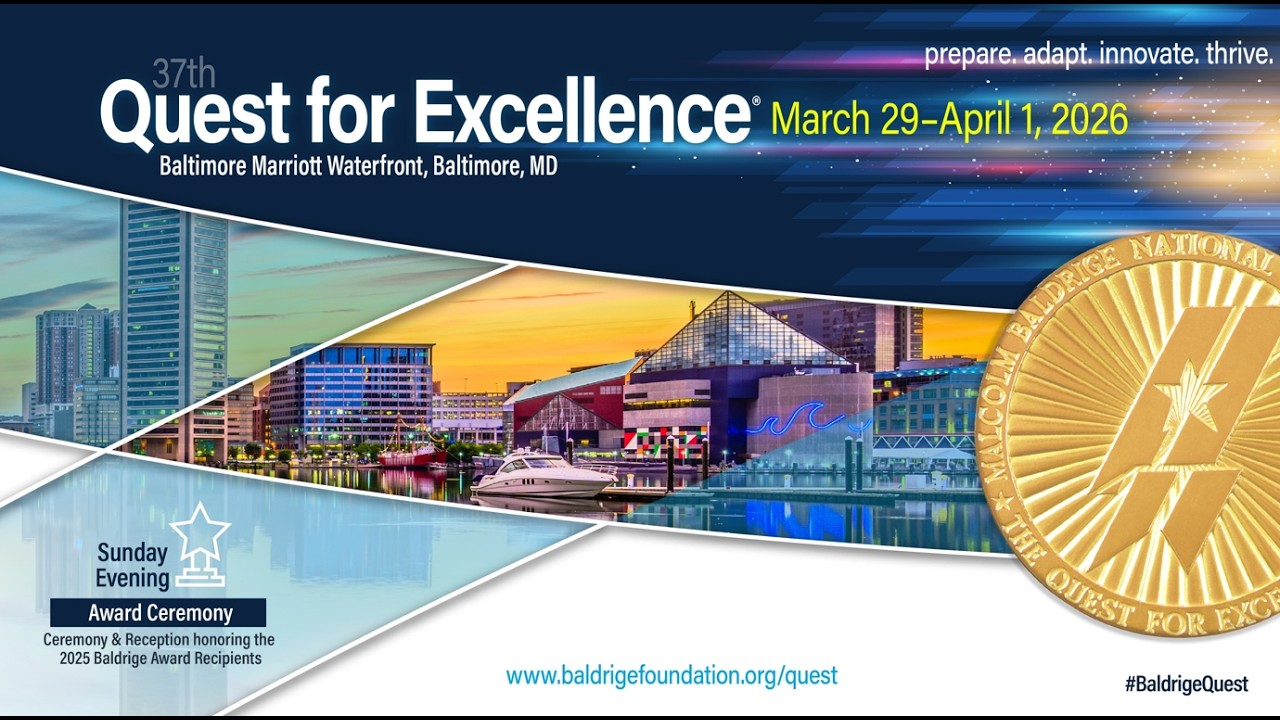 2026 Malcolm Baldrige National Quality Awards Ceremony 1