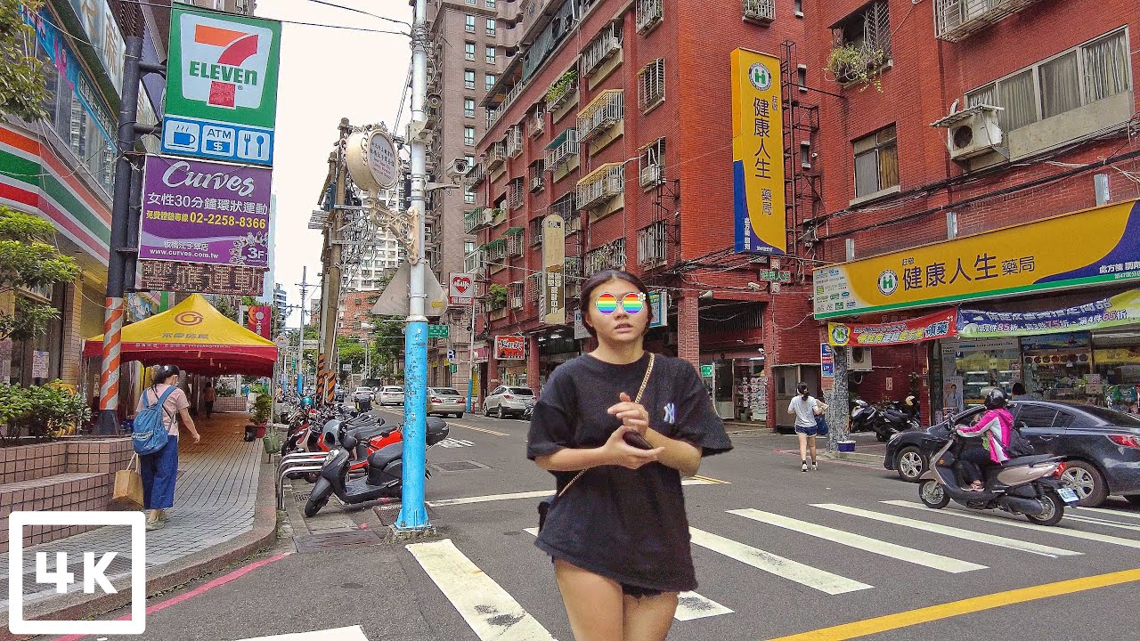 New Taipei Xinpu ➡️ Jiangzicui : Traditional Neighborhood | Taiwan Walk 4K