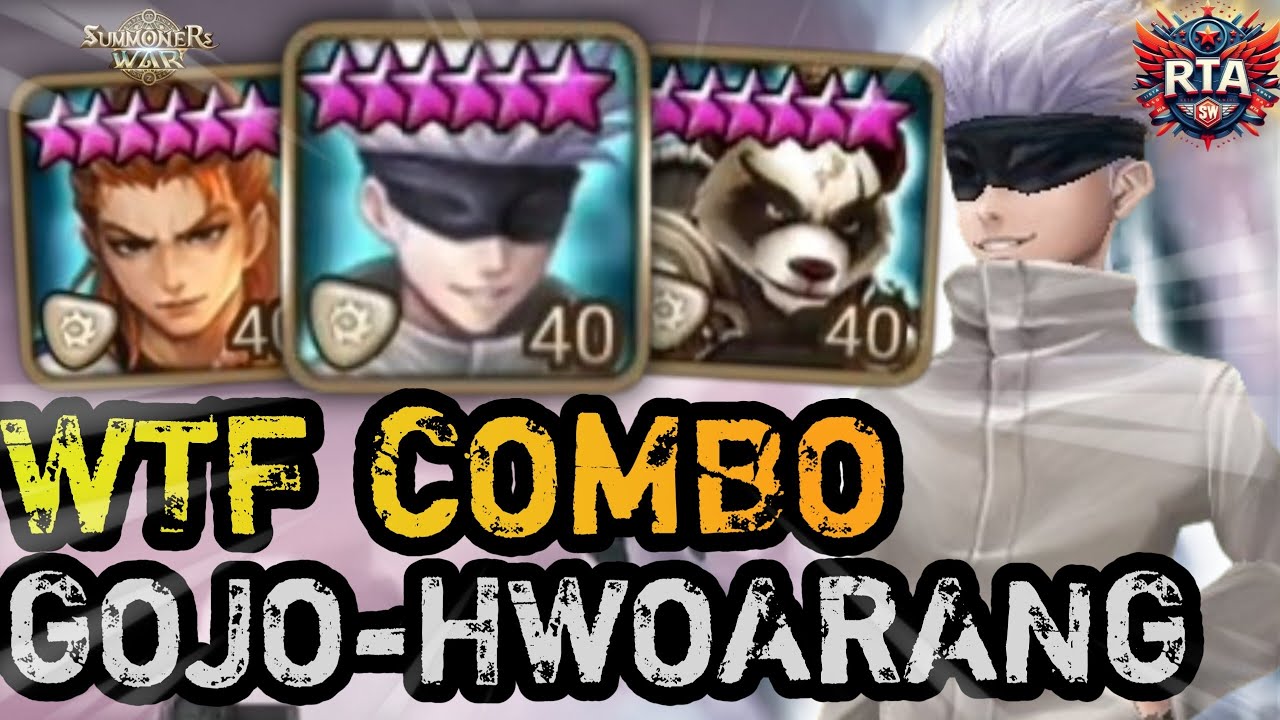 GOJO LIGHT and HWOARANG - Summoners War RTA